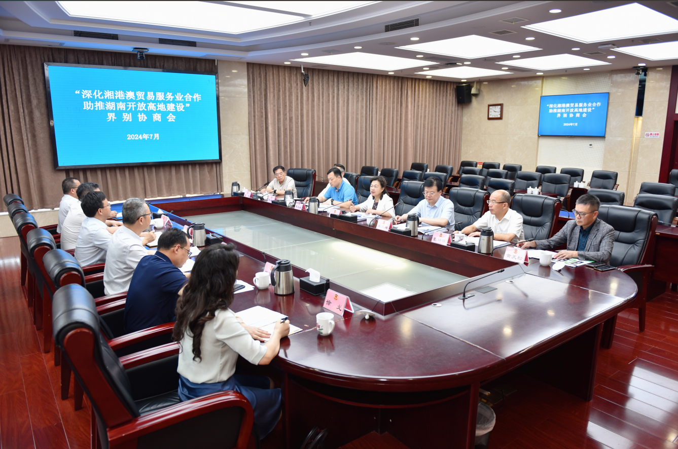北冰建言：以科技合作為抓手，助推湘港澳服務(wù)貿(mào)易發(fā)展